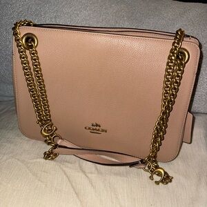 Coach Beige Bryant Convertible Carryall Bag